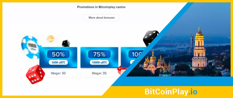 Бонуси онлайн казино BitCoinPlay